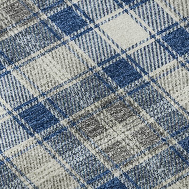 Premium Washable Super Soft Christmas Plaid Mayfield Rug