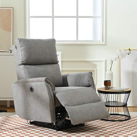 Electric Power Recliner Chair w/USB Charging Ports, Home Theater Seating