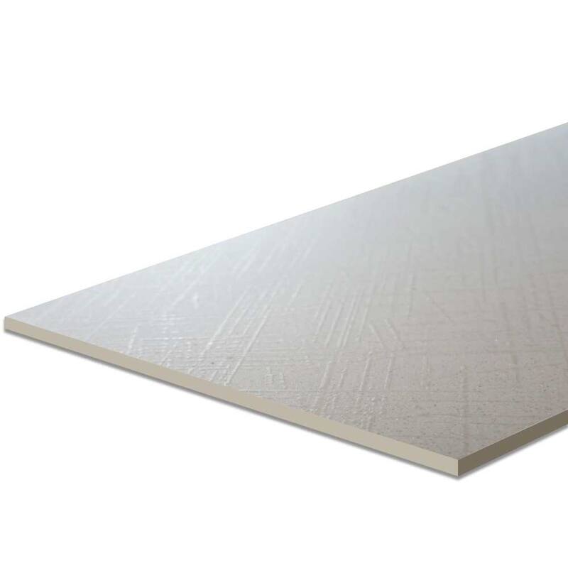 The Tile Life Note Luxe 12x24 White Porcelain Floor & Wall Tile