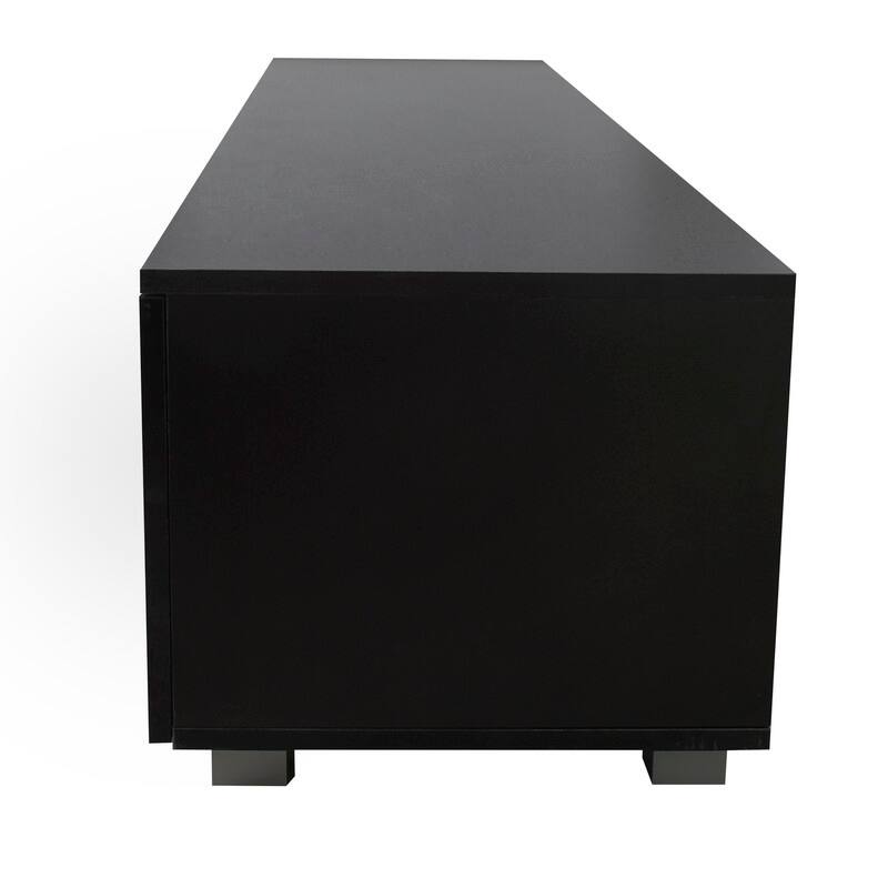 TV Stand for TVs Up to 70+,Wood TV Stand for Living Room,TV Console Cabinet with Shelves