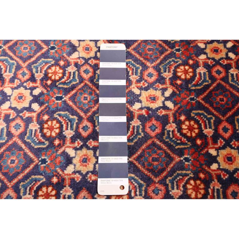 ECARPETGALLERY Hand-knotted Anadol Dark Navy Wool Rug - 4'7 x 6'8