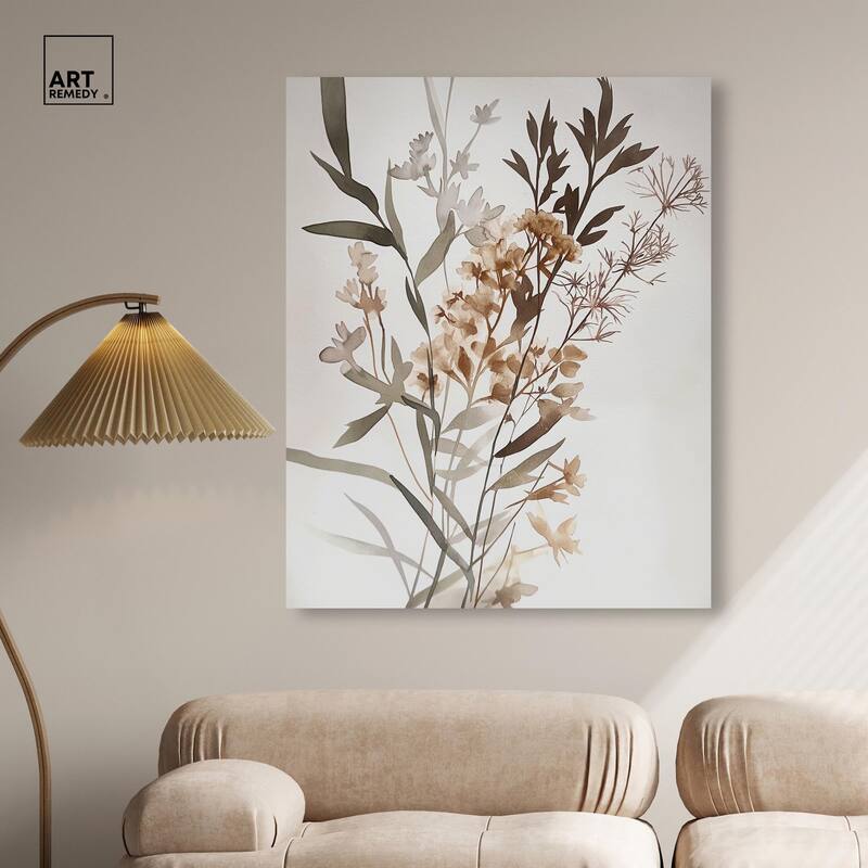 Meadow's Murmur II Canvas by Art Remedy, Gallery Wrapped