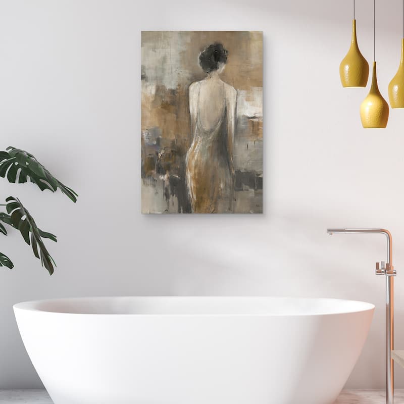 Bronzd Figuratve by L Ridgers Cnvs Prnt
