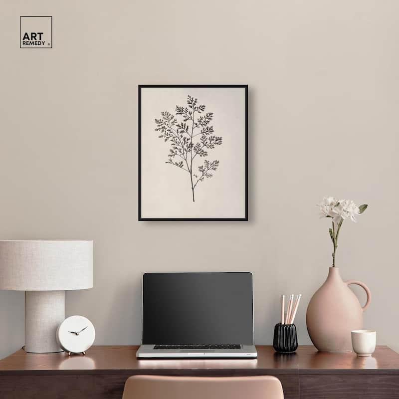 Aniseed Anatomy II Canvas Delicate Floral by Art Remedy