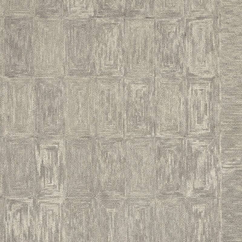 Power Loomed Geometric Modern Soft Area Rug - 117' X '93' X '0.5