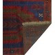 preview thumbnail 4 of 8, Vintage Distressed Ivory Navy/Red Rug - 2'10" x 4'5"