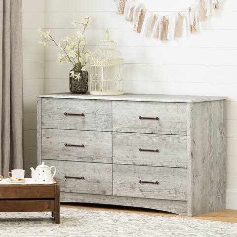 South Shore Helson 6-Drawer Double Dresser