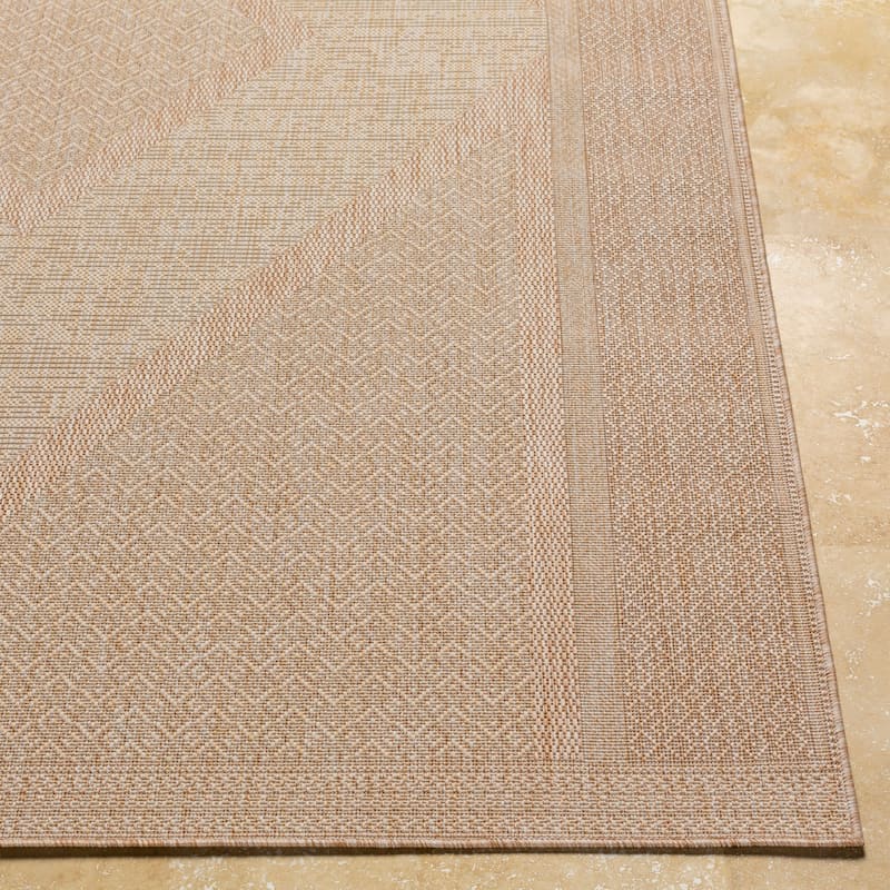 Livabliss Rakter Bold Diamond Indoor/ Outdoor Area Rug