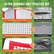 preview thumbnail 16 of 19, Golf Practice Hitting Net, Huge Personal Driving Range for Indoor or Outdoor Use, Portable Home Golf Aid Net