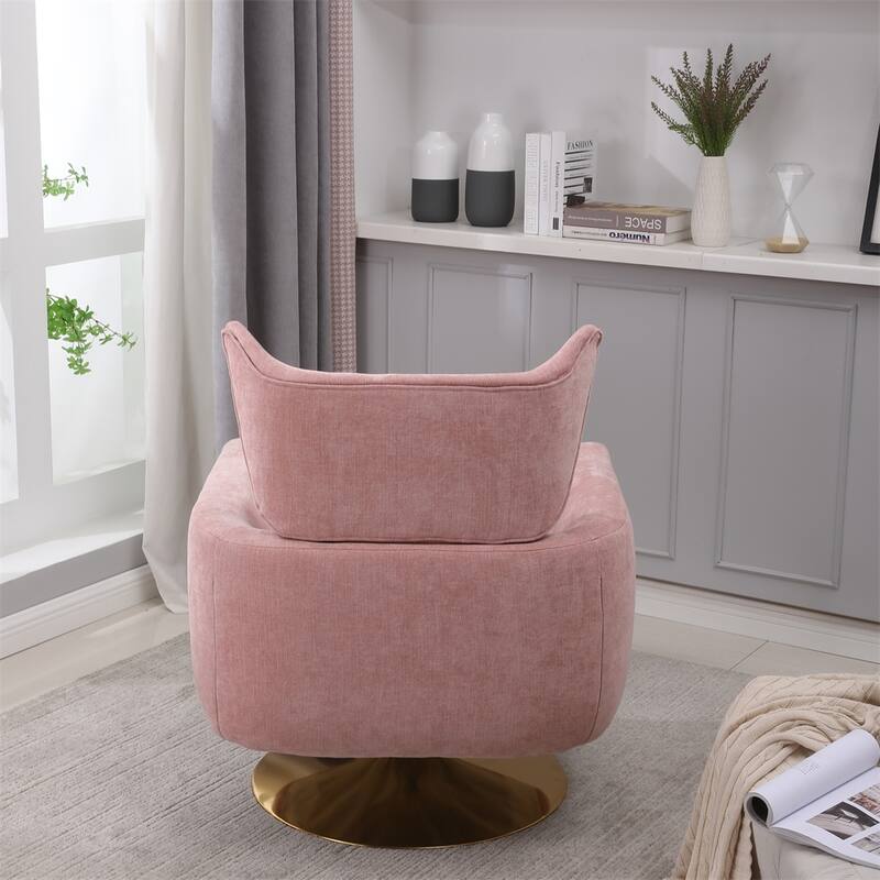 Classic Mid-Century 360-degree Swivel Accent Chair