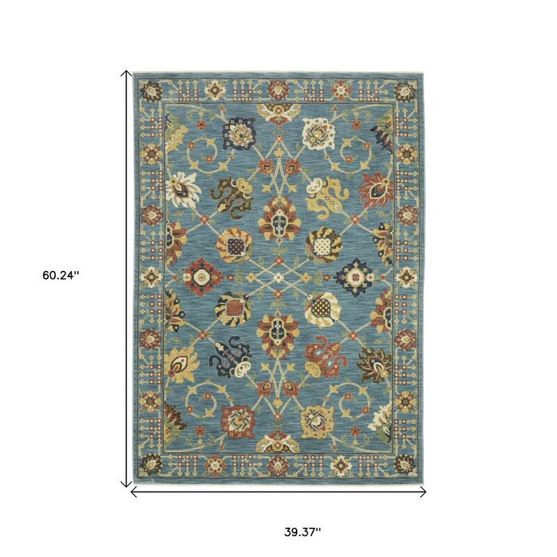 HomeRootsOriental Traditional Runner Area Rug