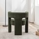 preview thumbnail 20 of 74, 28" Wide Boucle Upholstered Square Armchair