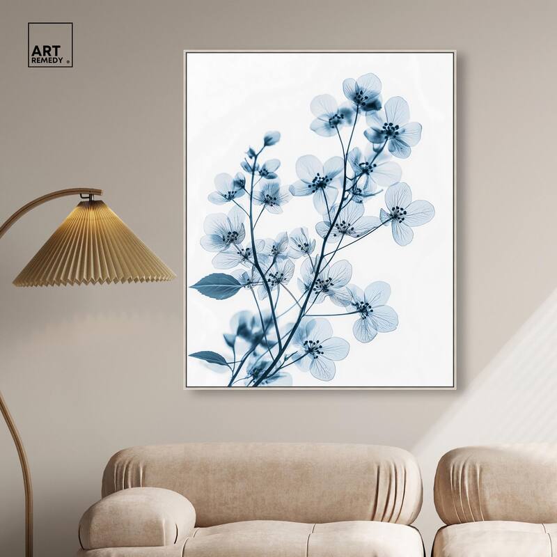 Translucent Petals I Canvas by Art Remedy