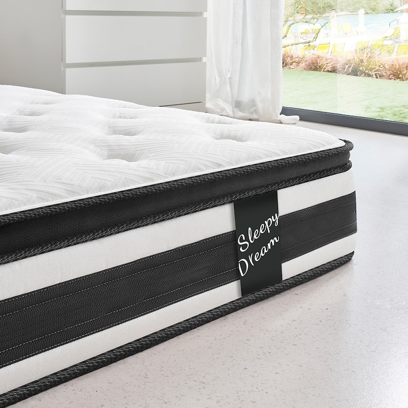 Memory Foam Mattress Breathable Oeko-Tex Pocket Spring Mattress