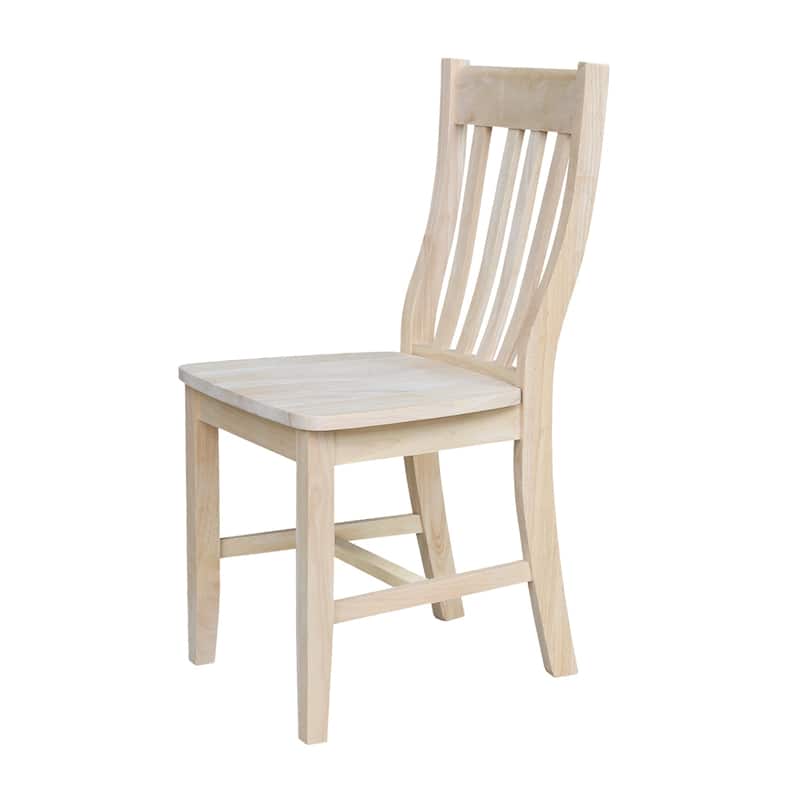 Copper Grove Quince Solid Wood Schoolhouse Chairs, Set of 2