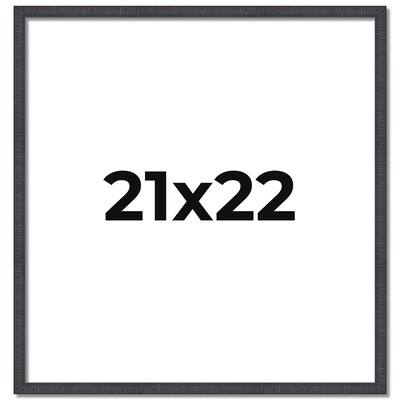 21x22 Frame Brown Solid Wood Picture Frame - Complete Modern Photo