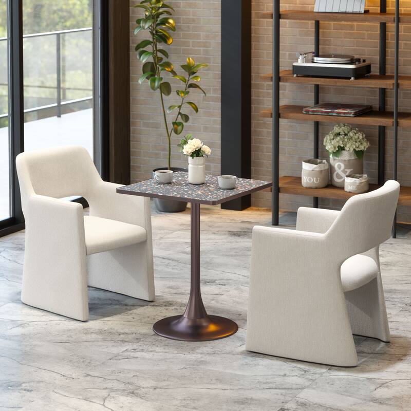Spot Bistro Table Black & Bronze