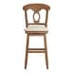 preview thumbnail 30 of 79, Eleanor Napoleon Back Wood Swivel Chair by iNSPIRE Q Classic