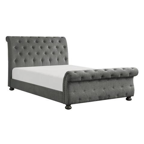 Clifton Upholstered Sleigh Bed