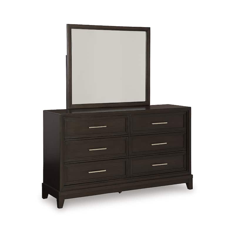 Signature Design by Ashley Neymorton Brown Dresser and Mirror