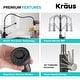 Thumbnail 8, Kraus Bolden 2-Function 1-Handle Commercial Pulldown Kitchen Faucet. Changes active main hero.