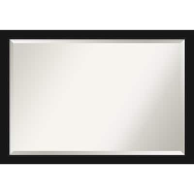 Beveled Wall Mirror - Avon Black Frame - Avon Black