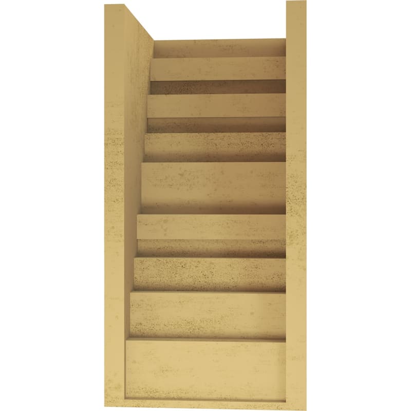 Series 2 Wide Landon Rough Cedar Woodgrain TimberThane Corbel, Primed Tan