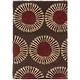 preview thumbnail 22 of 41, SAFAVIEH Handmade Soho Sagita Dandelion Pattern New Zealand Wool Rug 2' x 3' - Coffee/Brown - Rectangle
