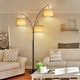 preview thumbnail 13 of 47, 80" Tree Floor Lamp with Remote Control and Dimmable 3 Color Tempetures