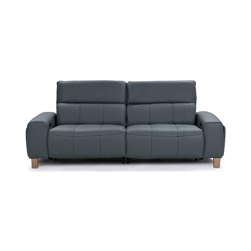 Classic Home Alea Zero Gravity Power Recliner Upholstered Leather Sofa