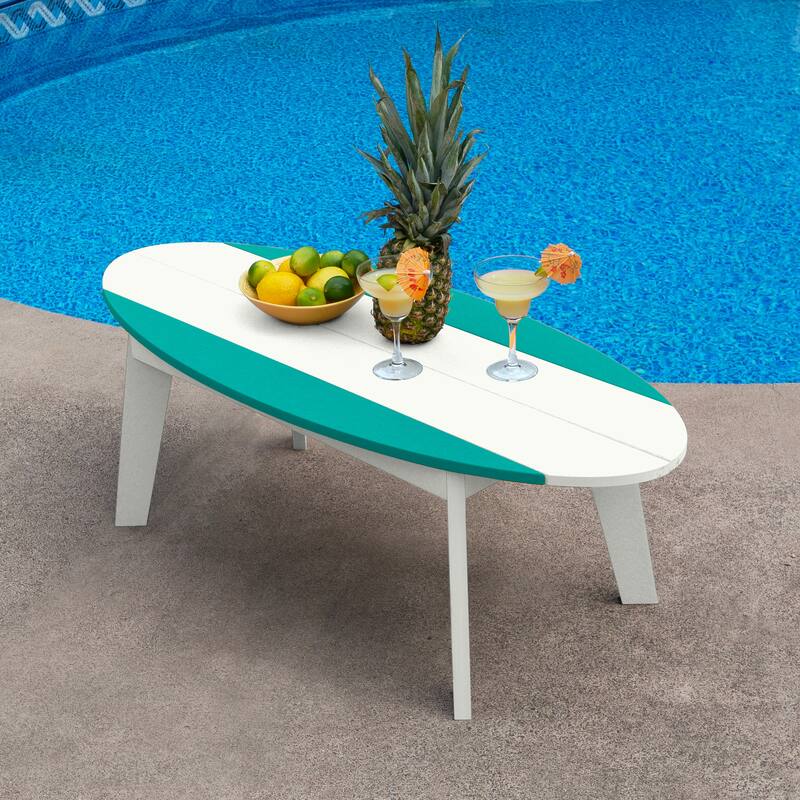 Shoreline Surfboard Outdoor Coffee Table