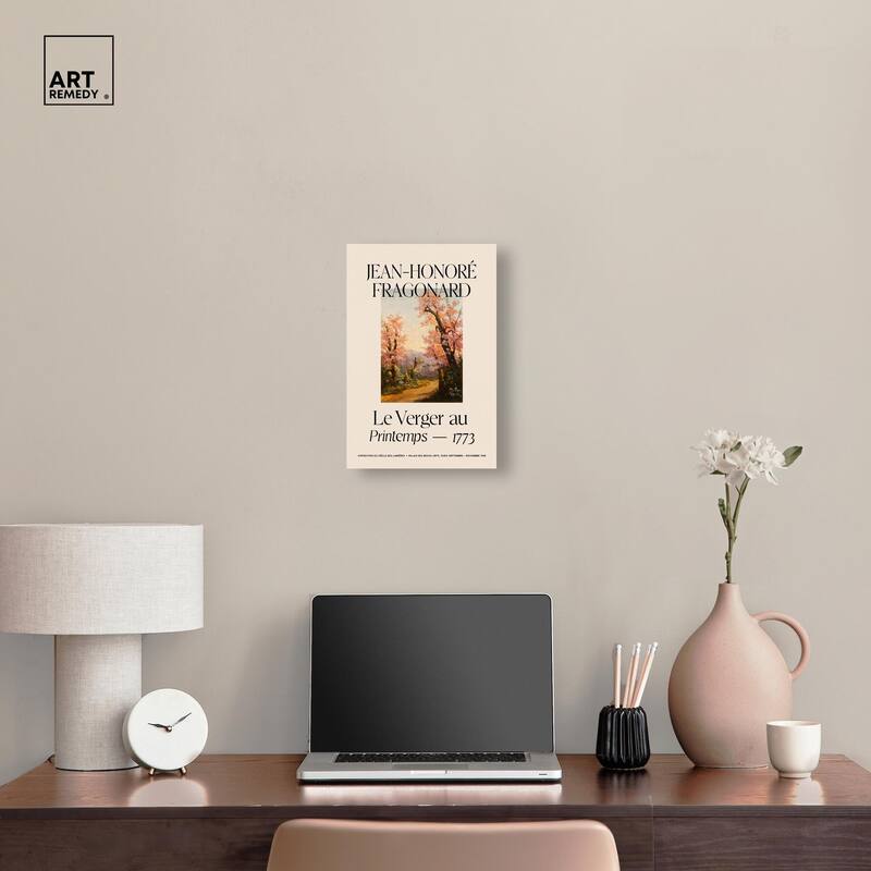 Springtime in Art Canvas by Art Remedy, Gallery Wrapped