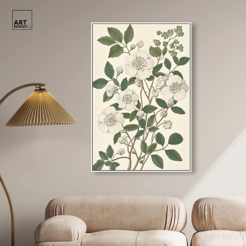 White Cherokee III Canvas by Art Remedy