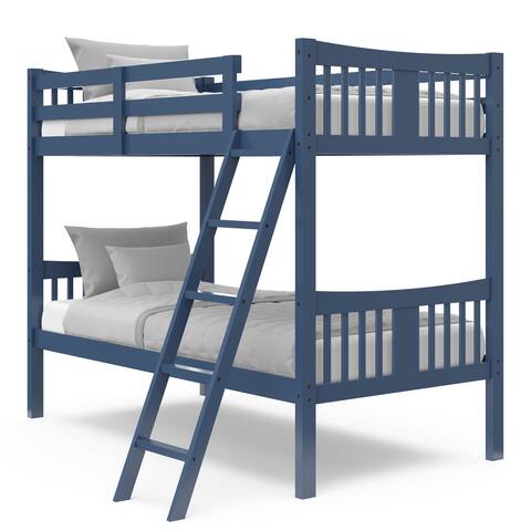 Storkcraft Caribou Twin-over-Twin Hardwood Bunk Bed
