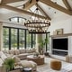 preview thumbnail 13 of 12, Modern Farmhouse Chandelier Light Fixture Large Round Classic Chandeliers