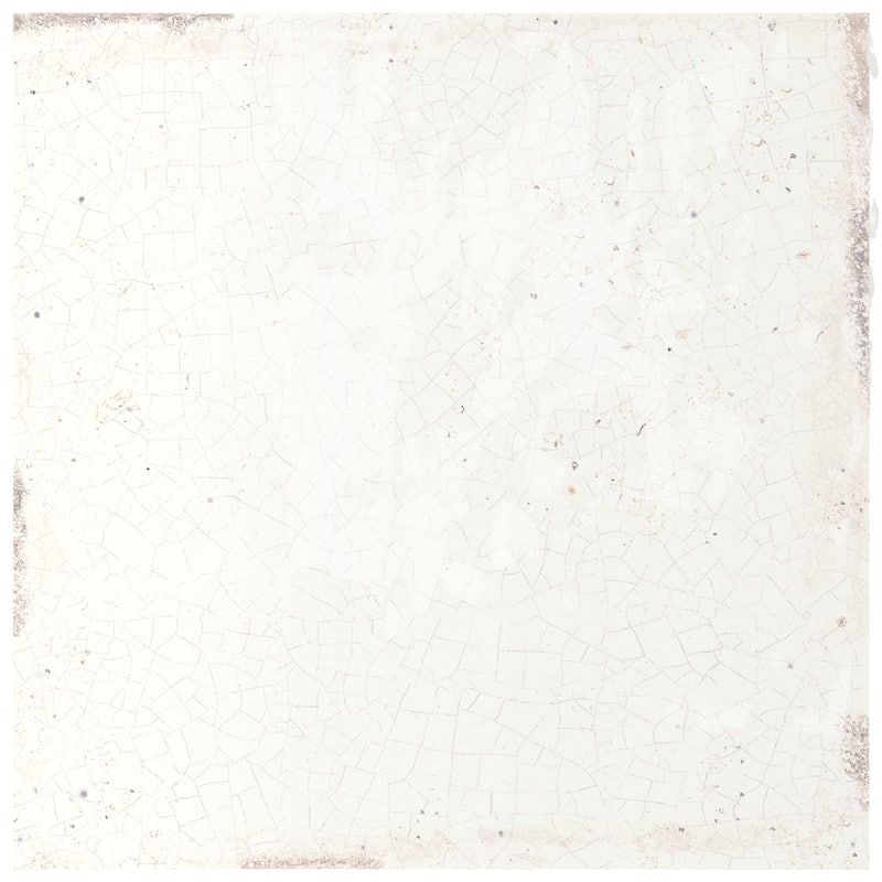 Merola Tile Mayolica White 5-7/8" x 5-7/8" Ceramic Wall Tile
