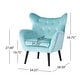 preview thumbnail 70 of 68, Alyssa Mid-century Upholstered Arm Chair by Christopher Knight Home - 30.25"D x 34.25"W x 39.75"H