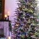 preview thumbnail 18 of 19, Glitzhome 11ft Pre-Lit Realistic Green Full Fir Artificial Christmas Tree with 3200 Lights & Foot Pedal