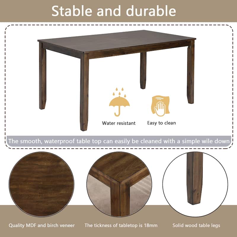 6 Piece Kitchen Dining Set - N/A