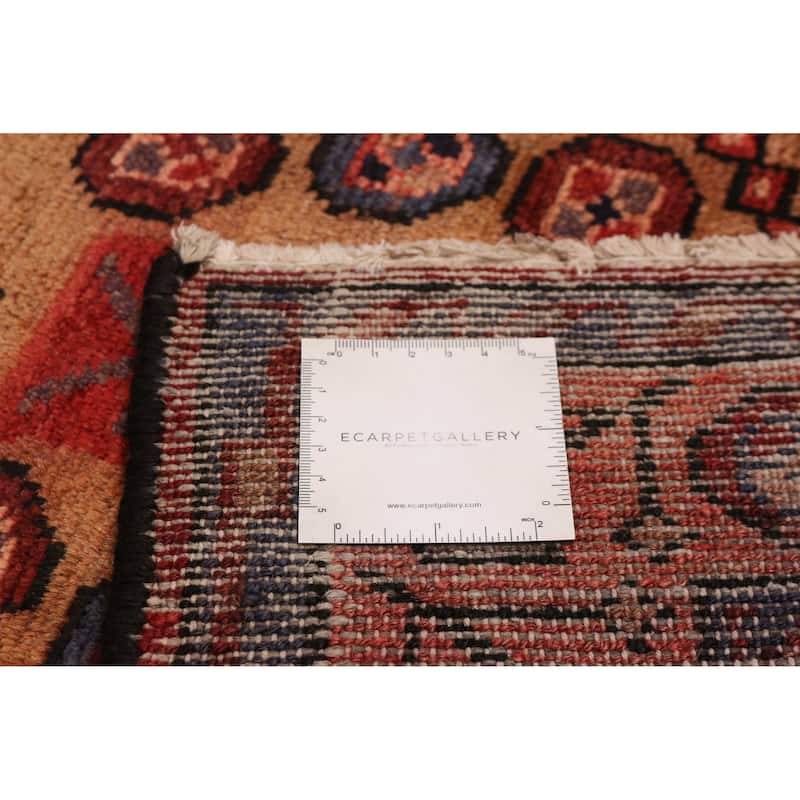 ECARPETGALLERY Hand-knotted Anadol Red Wool Rug - 3'5 x 9'1