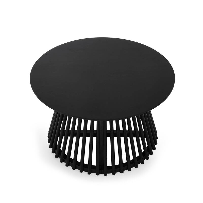 Modern minimalist coffee table, solid wood coffee table, Nordic style coffee table, simple design, suitable for home and office