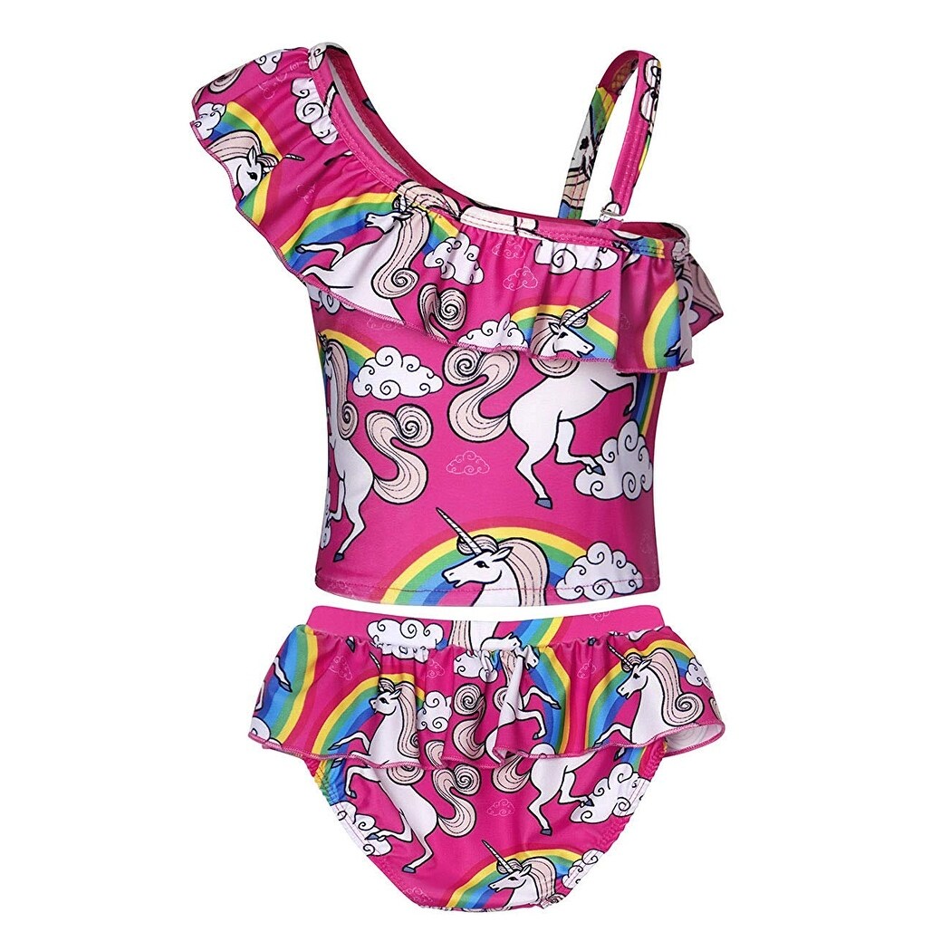 unicorn swimsuit size 7