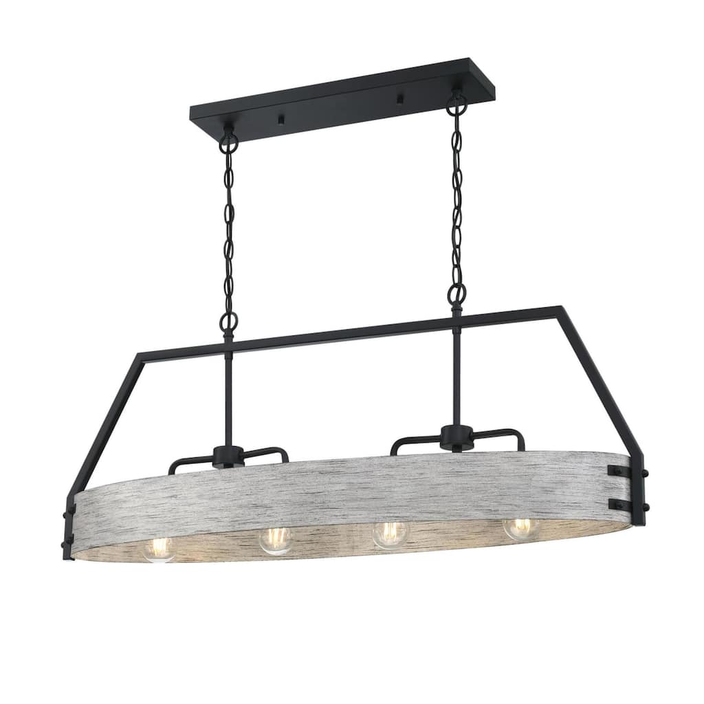 Westinghouse 6126000 Callowhill 4 Light 40" Wide Drum Chandelier