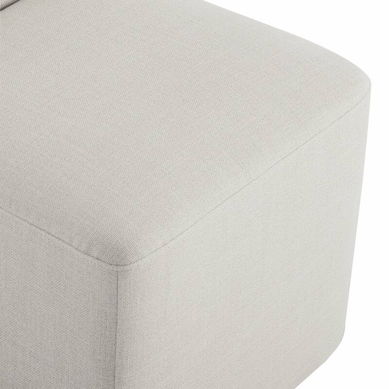 Spruce & Spring Charlotte Upholstered Dining Chairs with Casters Set of 2