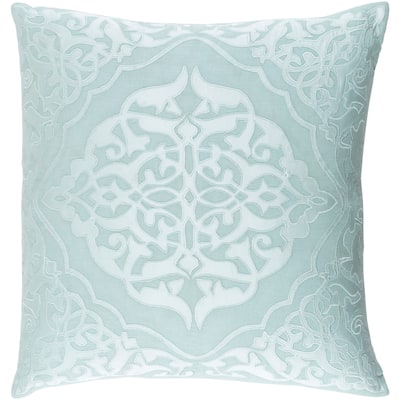 Decorative Fort Collins Mint 18-inch Throw Pillow Cover