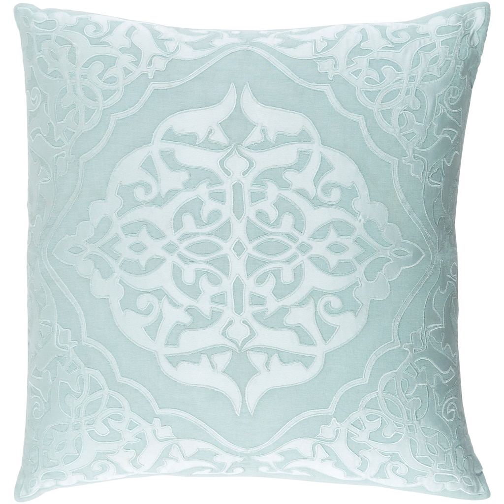 Decorative Fort Collins Mint 20-inch Throw Pillow Cover