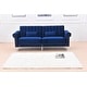 preview thumbnail 38 of 78, Legend Furniture Covertible Velvet Sofa Bed Sleeper