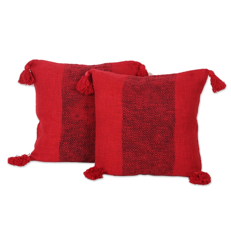 Novica Handmade Celebrate The Magic Cotton Cushion Covers (Pair)