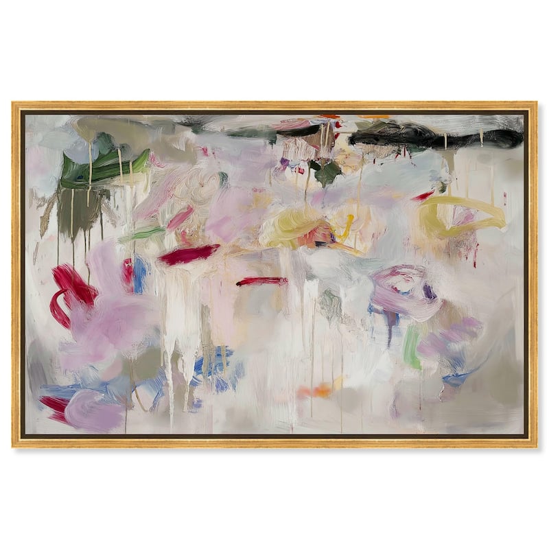 Lilac Haze Canvas by Art Remedy - Gold - 24" x 16"