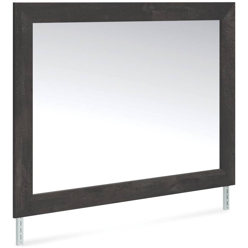 Signature Design by Ashley Delmorta Gray Bedroom Mirror - 41.85" W x 0.98" D x 30.67" H